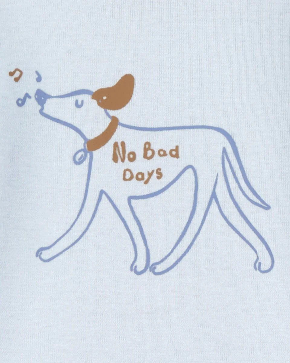 Pack cuatro bodies de algodón, manga larga, diseño perros - Image 5