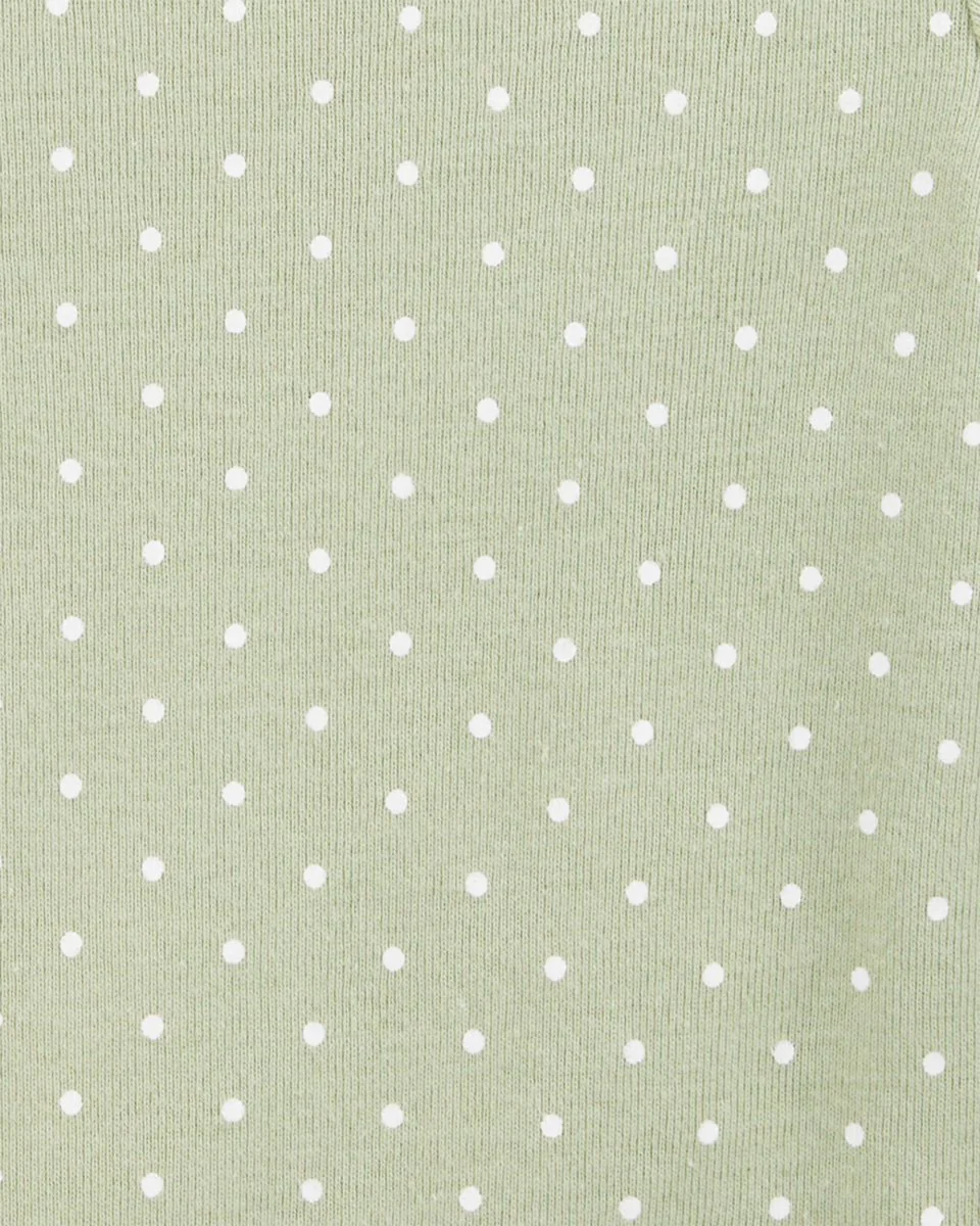 Pack de cuatro bodies de manga larga con estampado acuático, lunares y caballito de mar - Image 3