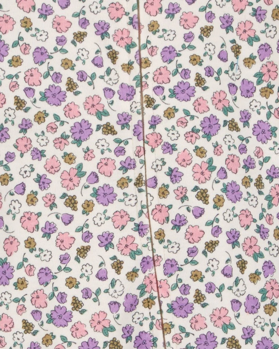 Pijama entero de algodón diseño floral - Image 2