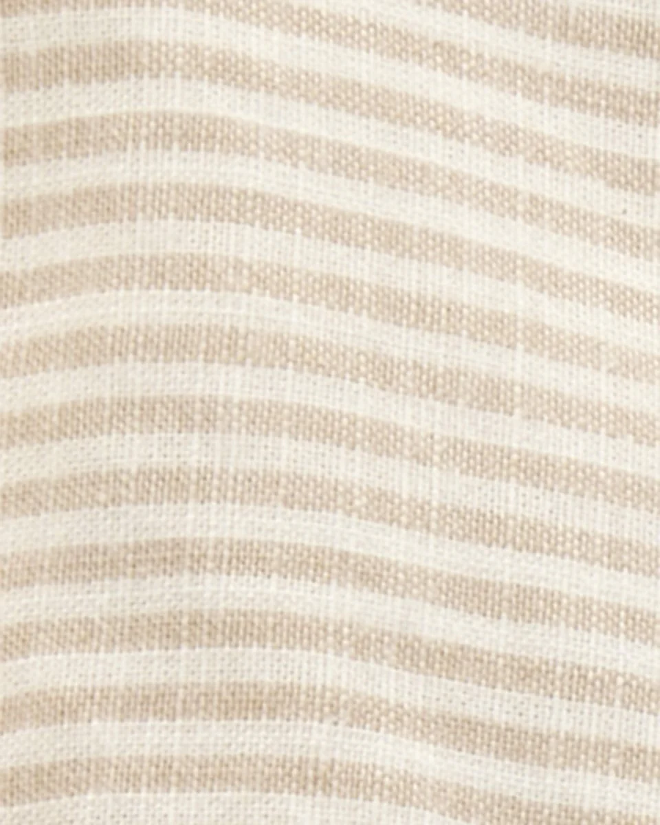 Vestido de algodón y vincha, diseño a rayas - Image 4